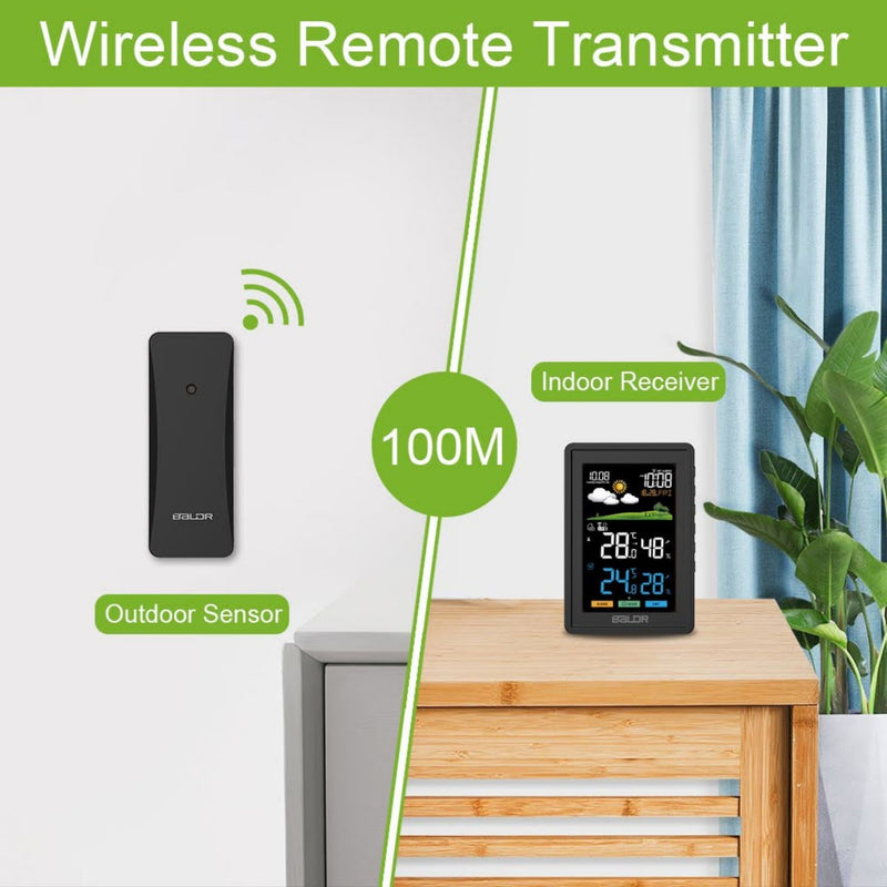 BALDR Atomic Wireless Weather Station Brookstone