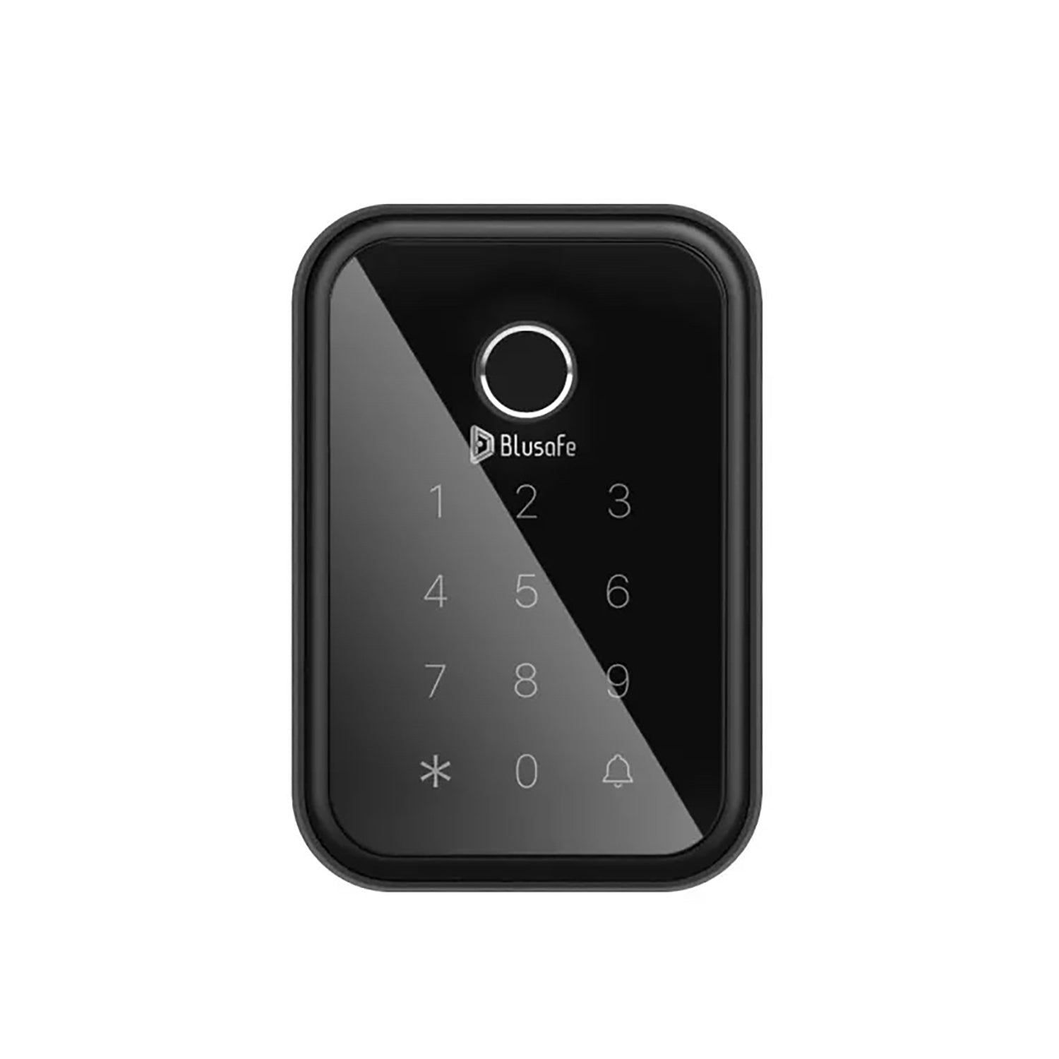 Blusafe Fingerprint Door Lock-Black BD01, Size Small