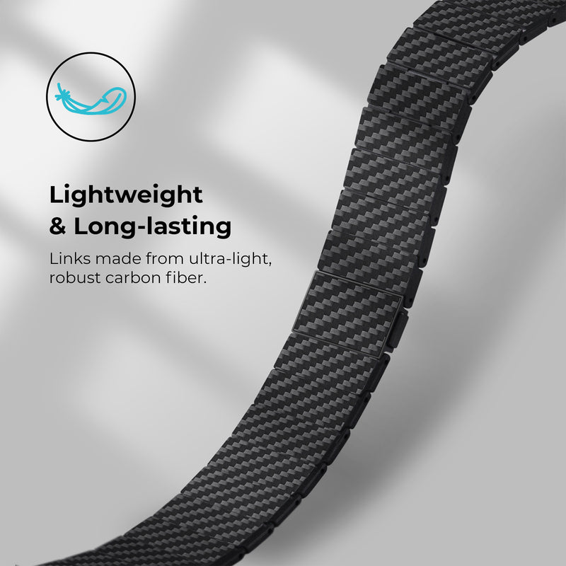 PITAKA Carbon Fiber Apple Watch Band | Brookstone