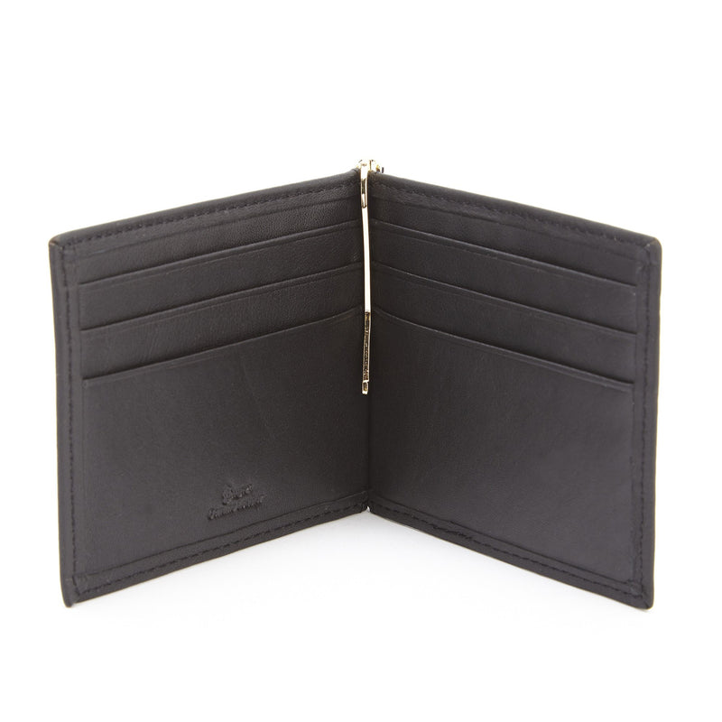 Royce Saffiano Money Clip ID Wallet