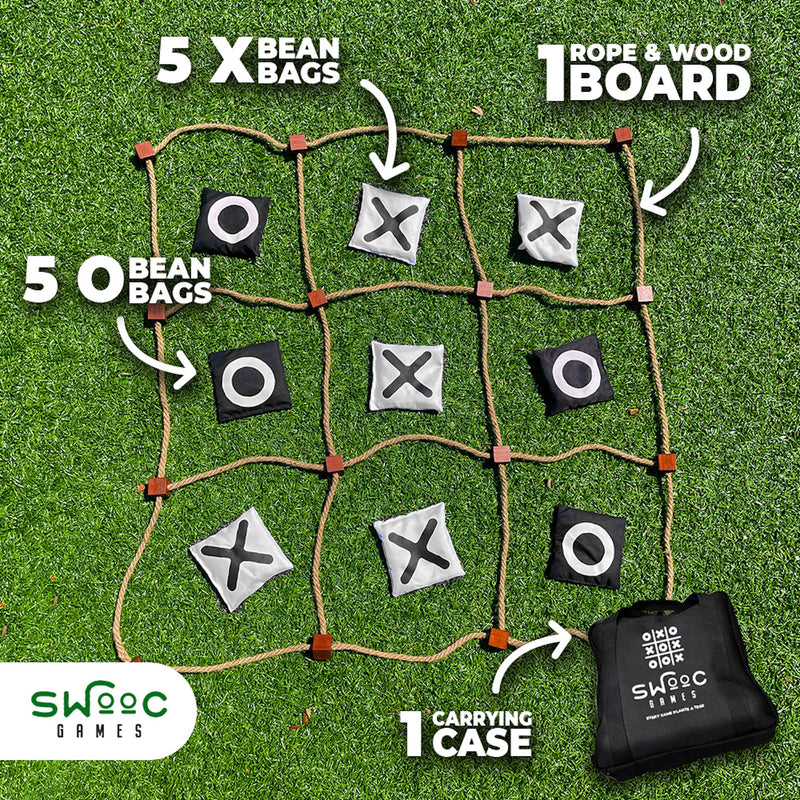  OTTARO Giant Tic Tac Toe Game Outdoor Indoor for