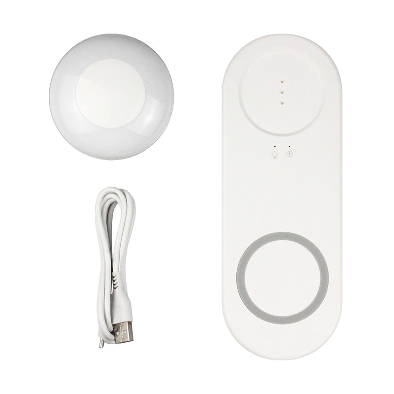 Wireless Charging Dot Night Light Brookstone