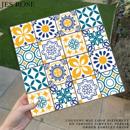 Mosaic Tiles Monochrome Premium Peel & Stick Tiles – Jes Rose