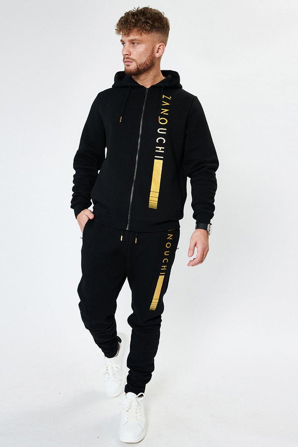 Buy online Lv Black Gold Joggers In Pakistan, Rs 4800, Best Price