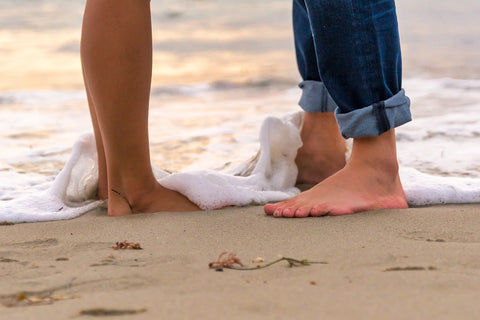 Beach foot pad