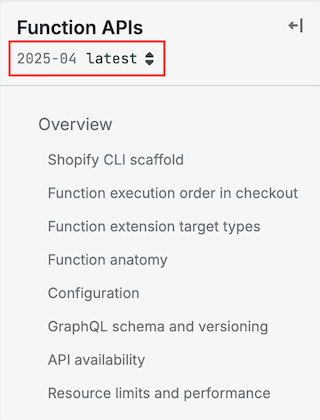 Version Picker