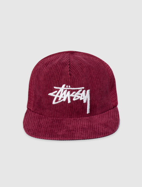 STUSSY CORDUROY TRUCKER CAP