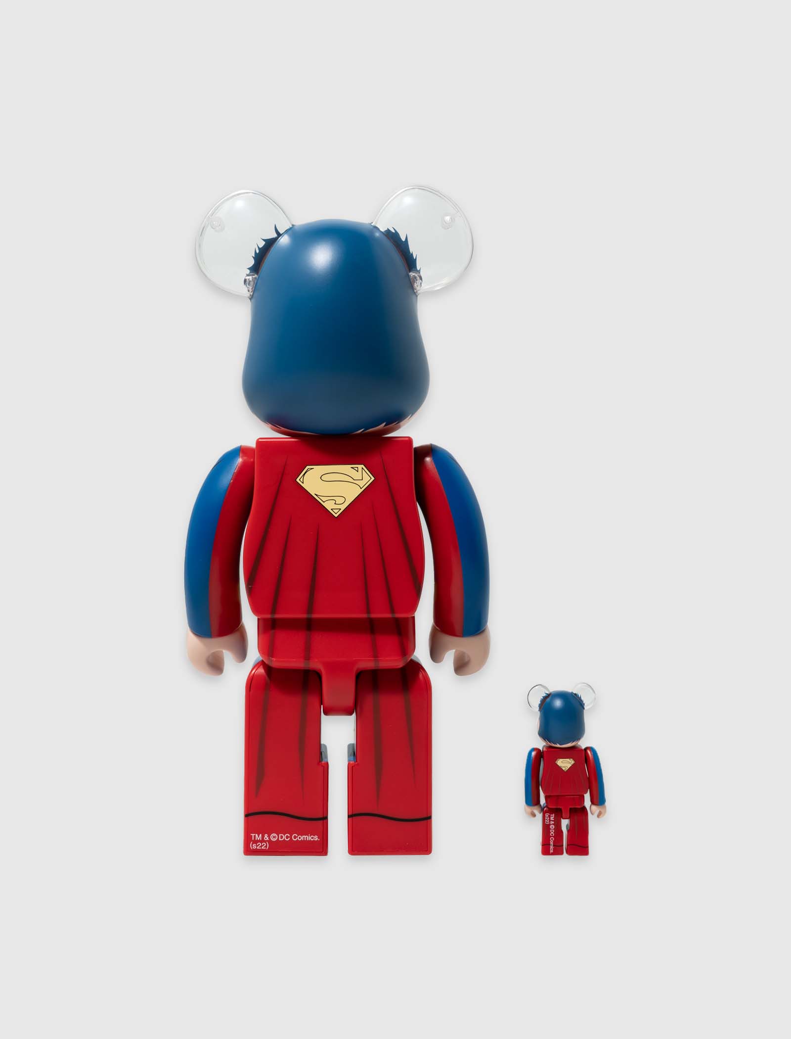 MEDICOM SUPERMAN (BATMAN HUSH VERSION) 100% & 400% BE@RBRICK SET