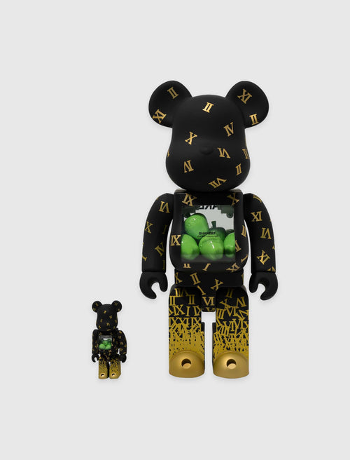 MEDICOM LARRY BIRD 400% & 100% BE@RBRICK SET