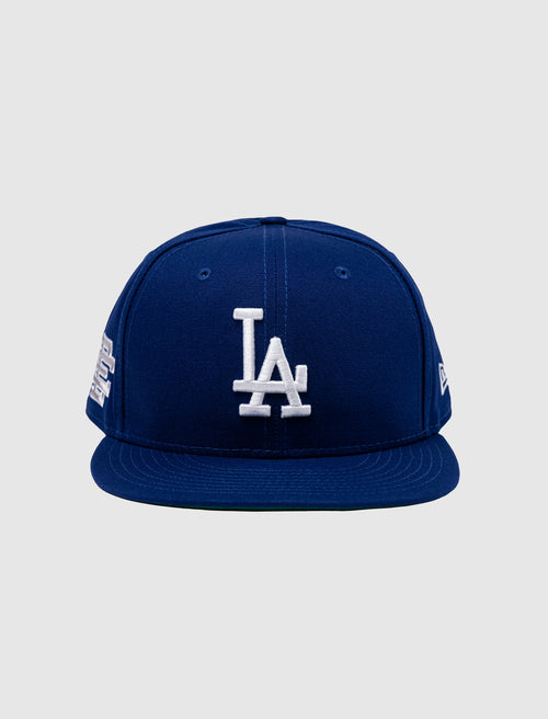 NEW ERA - Accessories - Paisley Under LA Dodgers Fitted Hat - Navy