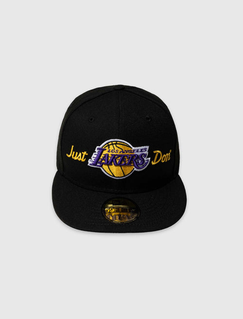 RARE NEW ERA 39THIRTY LOS ANGELES LAKERS FITTED HAT SIZE LARGE/XL ONLY  ONE!!!