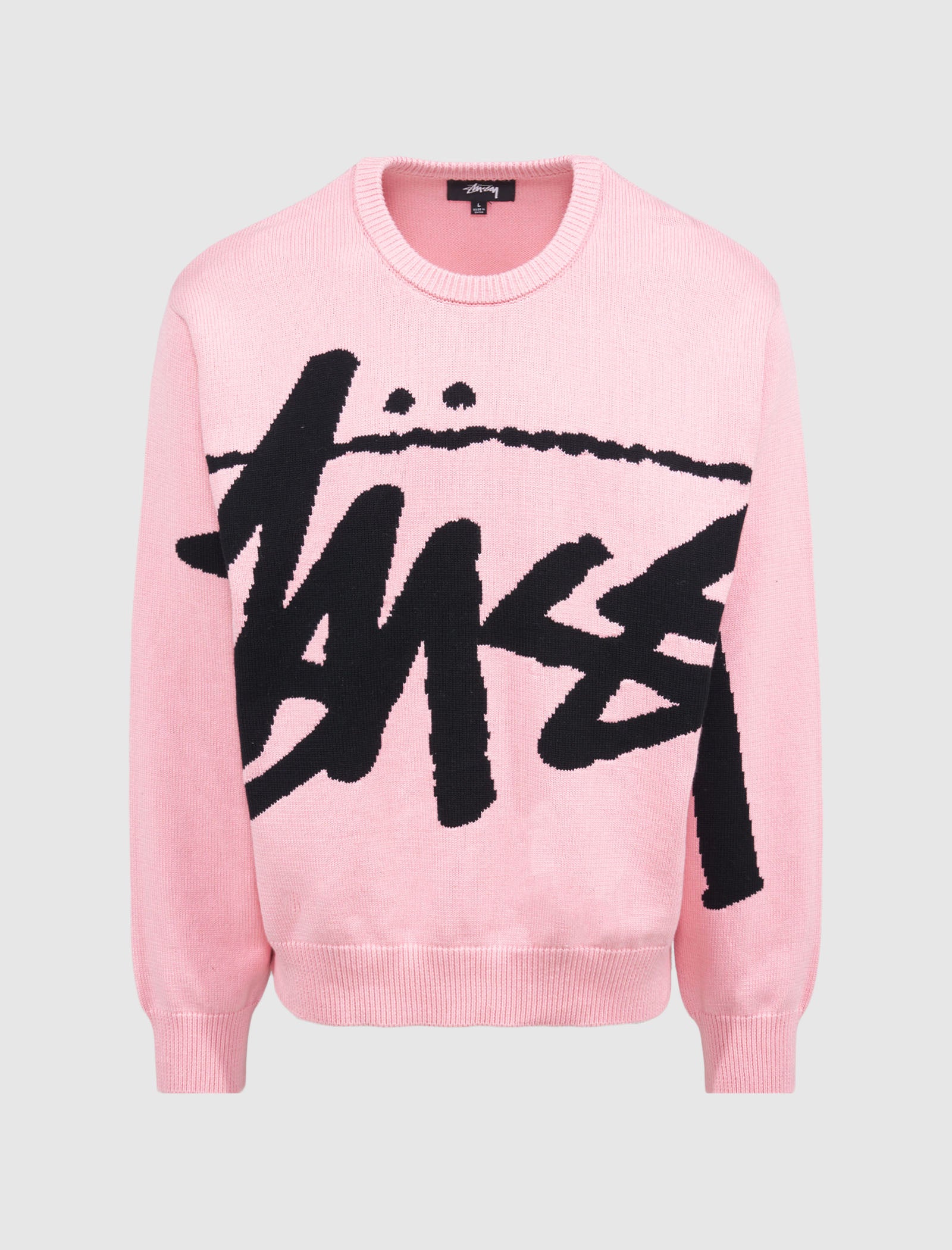 S stussy stock sweater pink ステューシー ピンク hotelvilhar.com.br