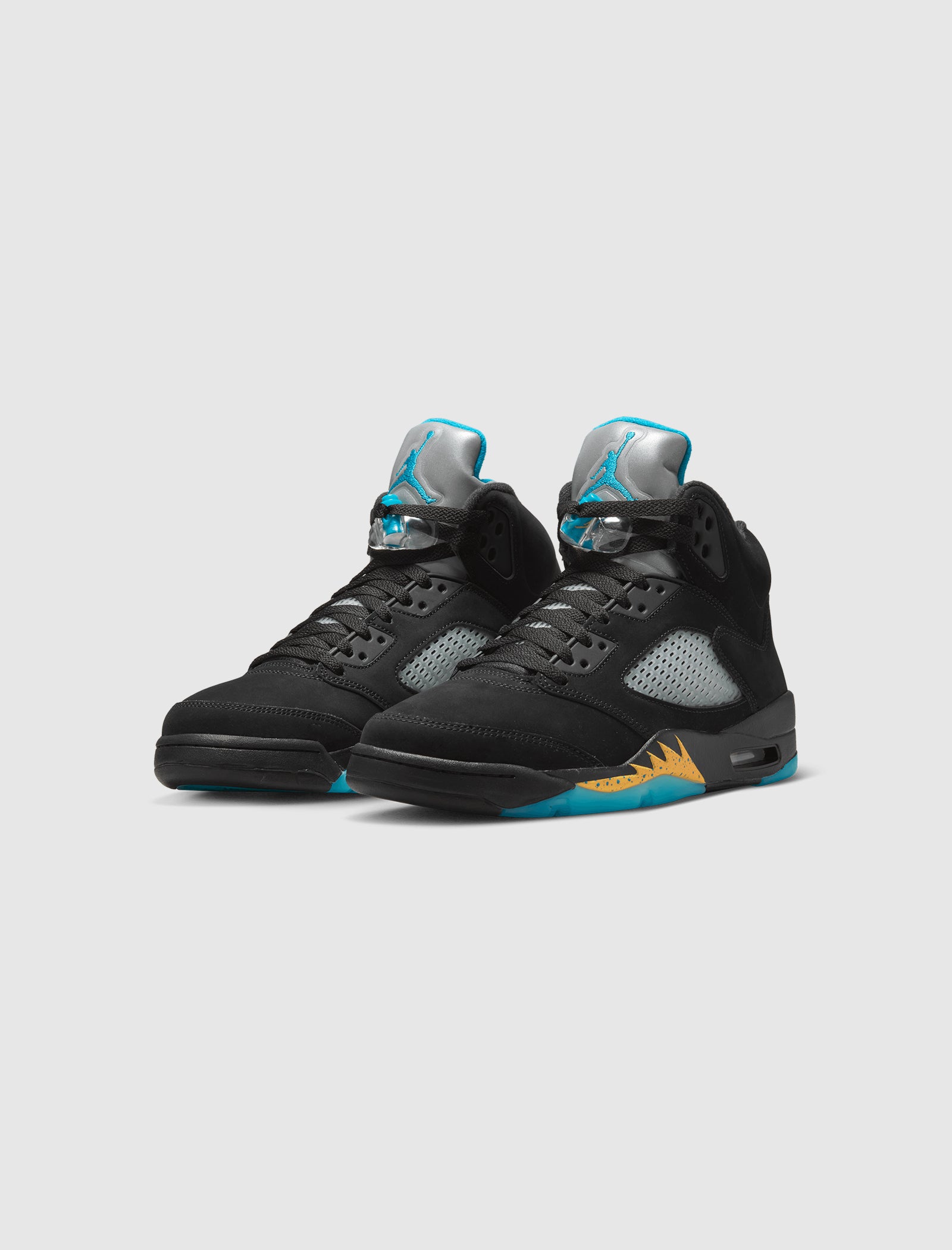 aqua jordans 5