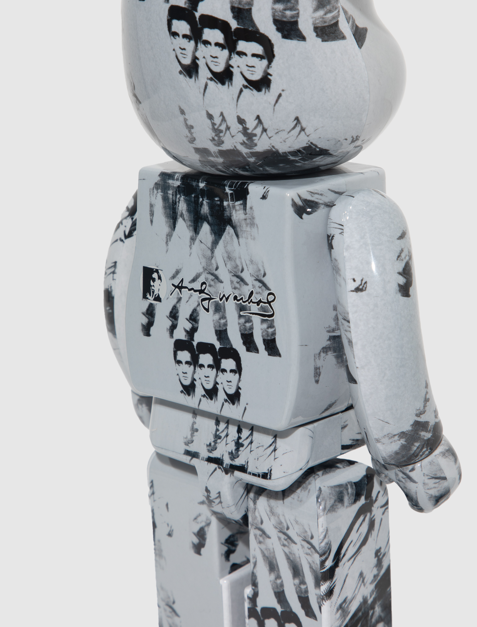 BEARBRICK ANDY WARHOL ELVIS PRESLEY 100% + 400%