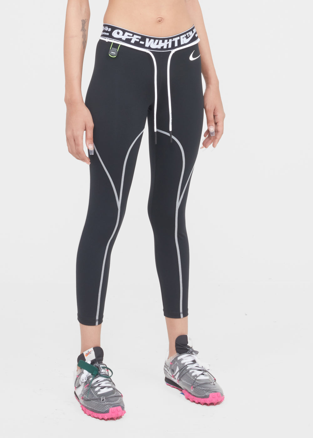 off white nike womens leggings