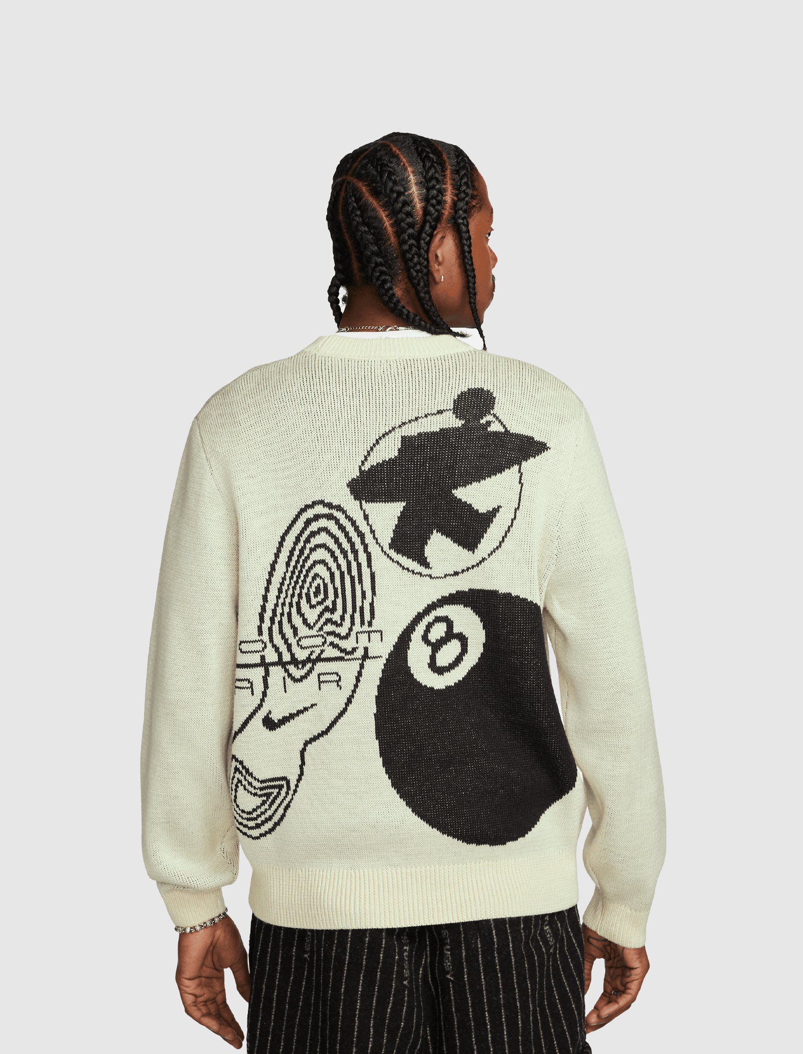 NIKE x STUSSY LONG SLEEVE KNIT SWEATER