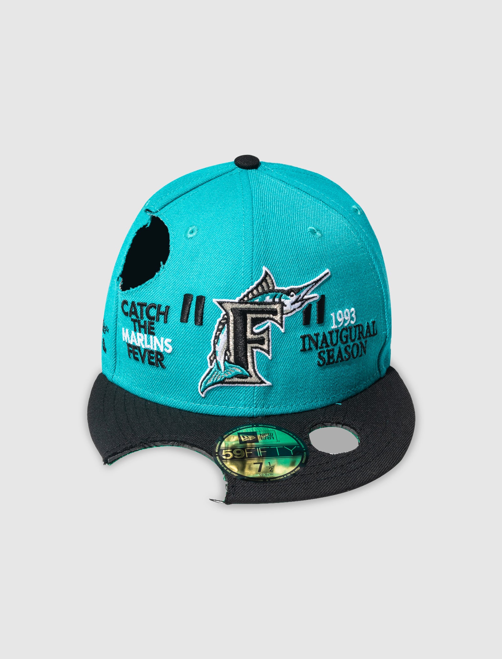 Newera 59fifty マイアミマーリンズ inaugural キャップ deaflink.com