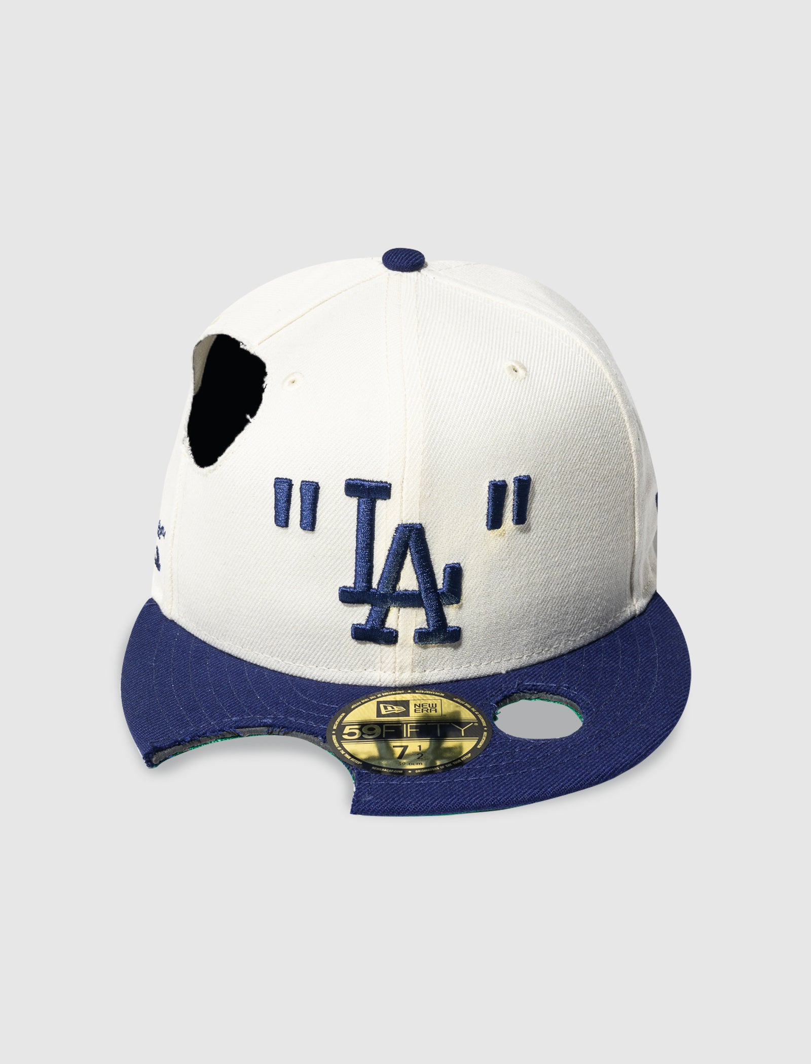 Blue New Era MLB LA Dodgers 59FIFTY Cap  size