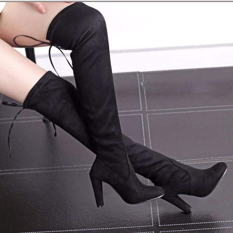 thigh high boots in store