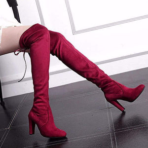 thigh high boots in store