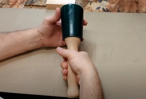 How to hold a mallet for woodcarving beginner tutorial schaaf tools
