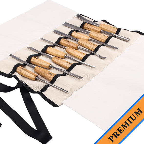 12-Piece Foundation Wood Carving Set – Good Choice for Beginners