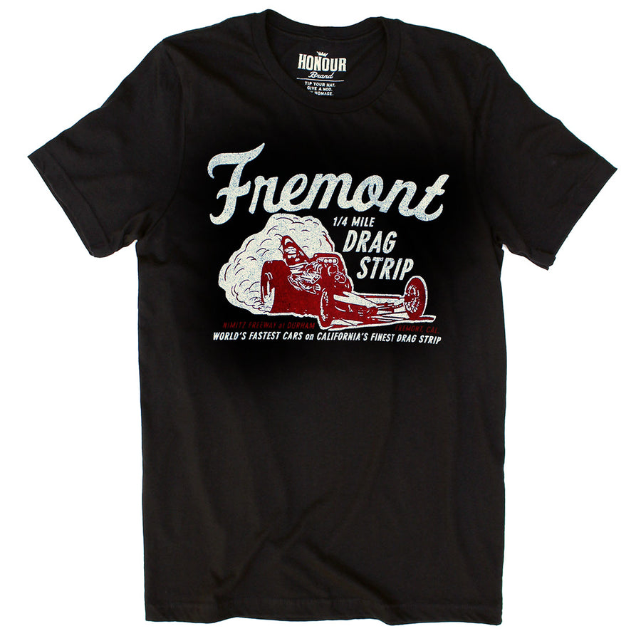 Fremont Drag Strip T-shirt – Vintage Inspired California Apparel ...