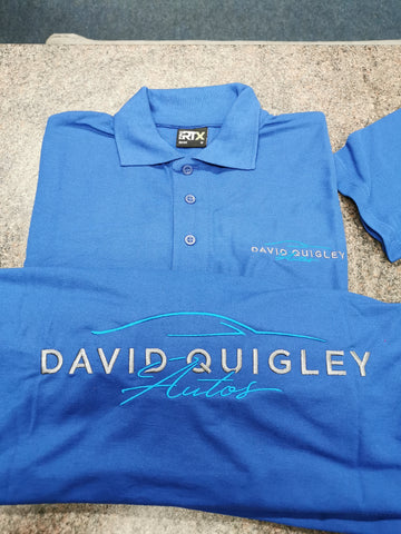 Branded Workwear - David Quigley Autos New Ross - Dermot Kehoes Homevalue 