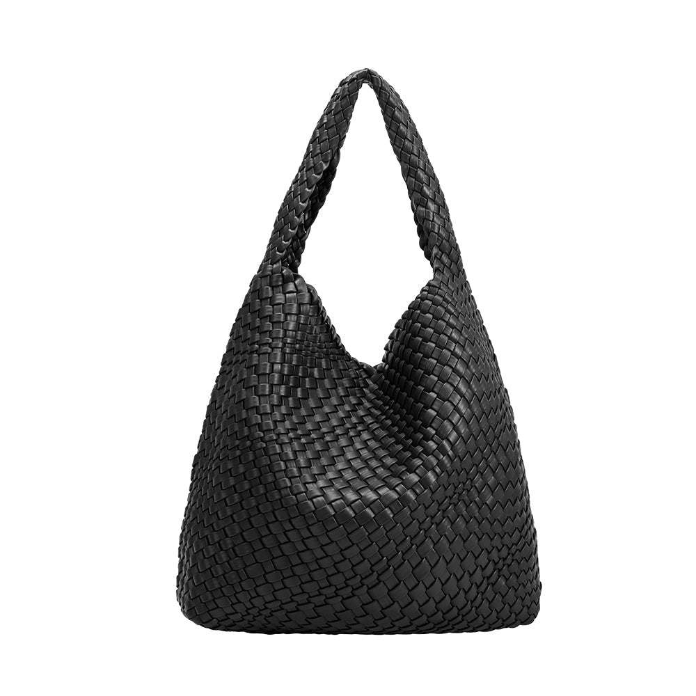 Johanna Vegan Shoulder Bag | Black