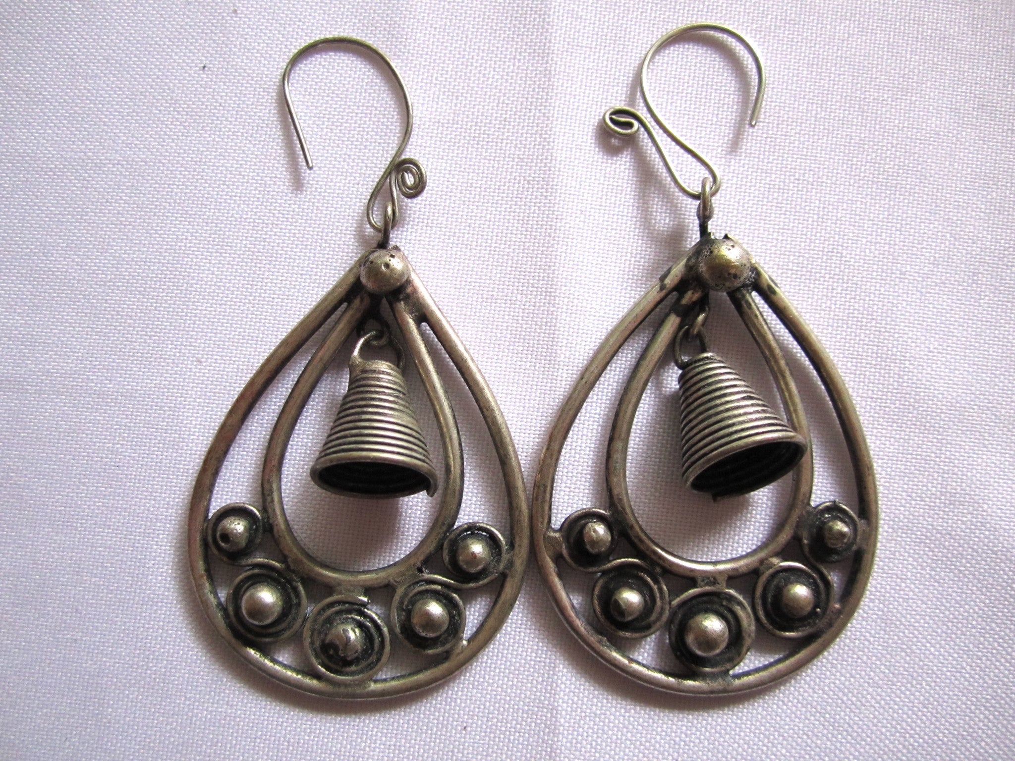 Earrings Miao Handmade Tribal