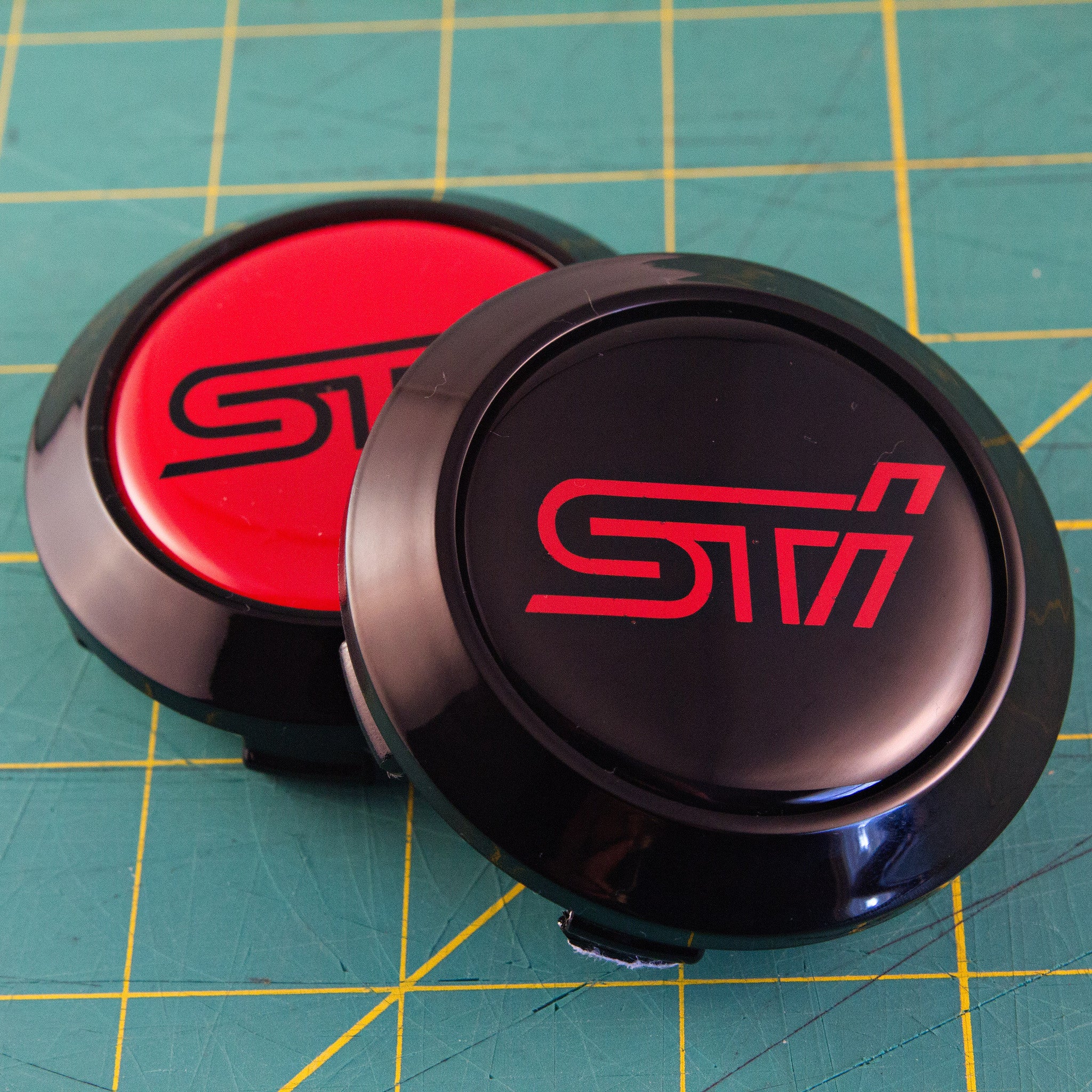 sti wheel caps