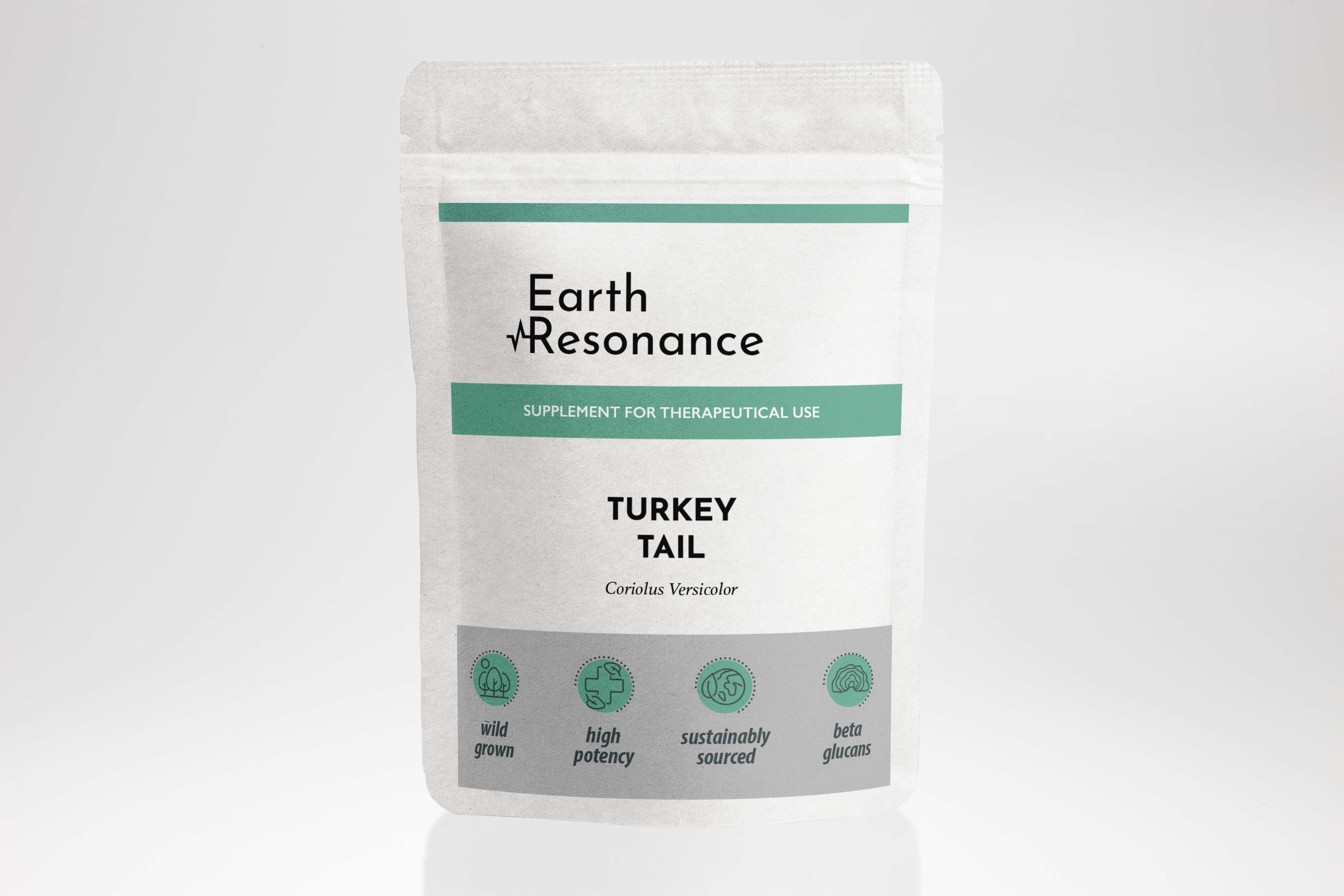 Turkey Tail Paddenstoel - Earth Resonance product image