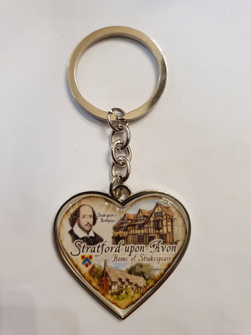 Sua Heart Epoxy Keyring