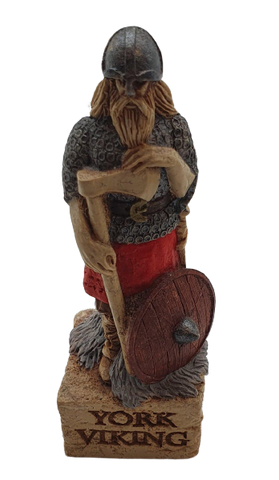 Viking Painted Pawn Figure