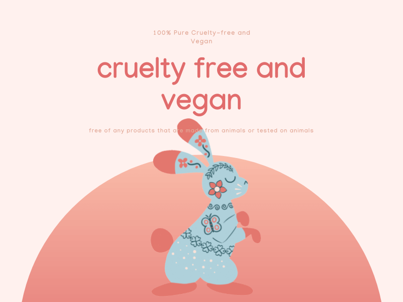 100% Pure Cruelty-free and Vegan