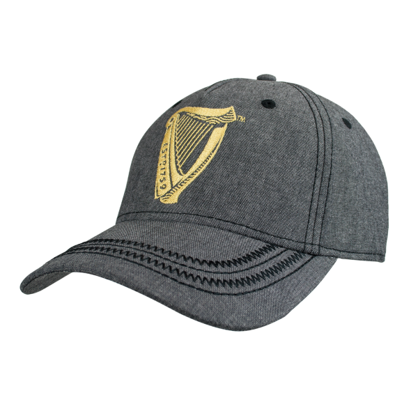 regnskyl hobby forholdet Guinness Grey Harp Logo Baseball Cap – Celtic Tides/Celtic Corner