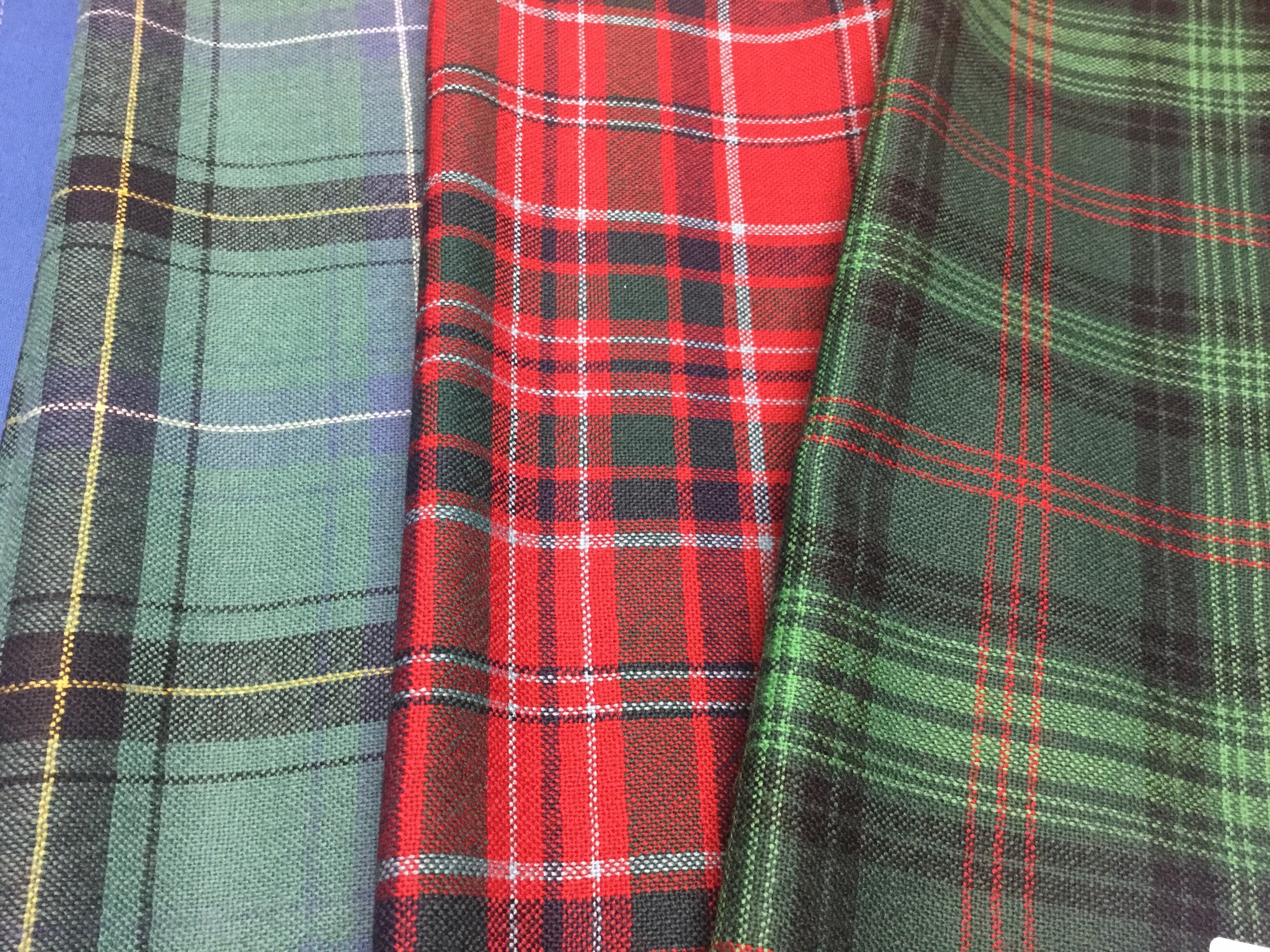 scottish tartan scarves