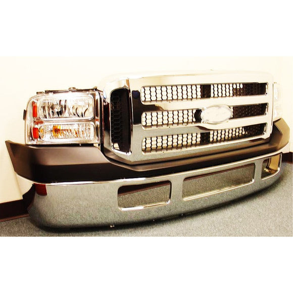 1999 2004 Ford F250 F350 Excursion Front End Conversion To 2007