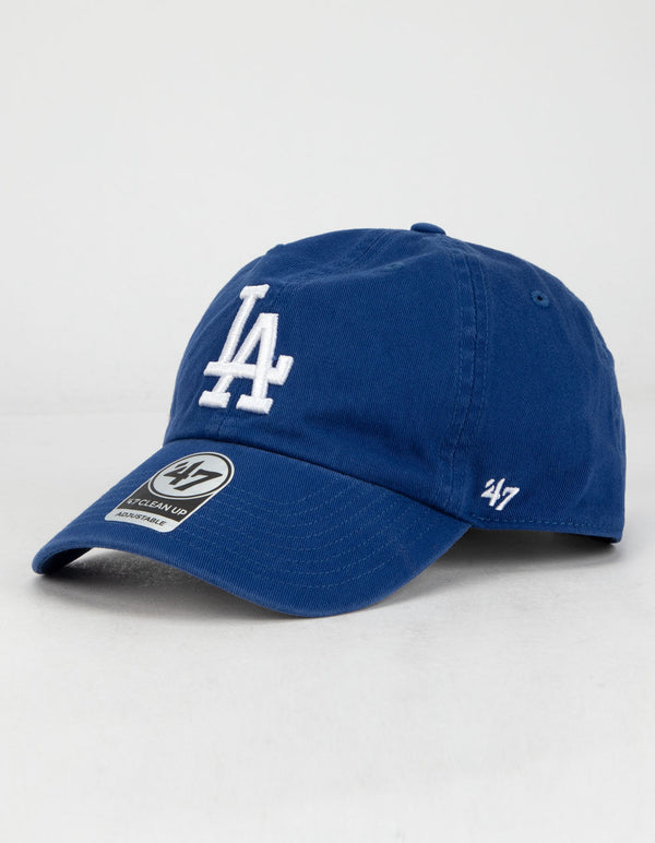 Los Angeles Dodgers Hat LA '47 Brand Cap Blue Black Trawler Clean Up  Adjustable