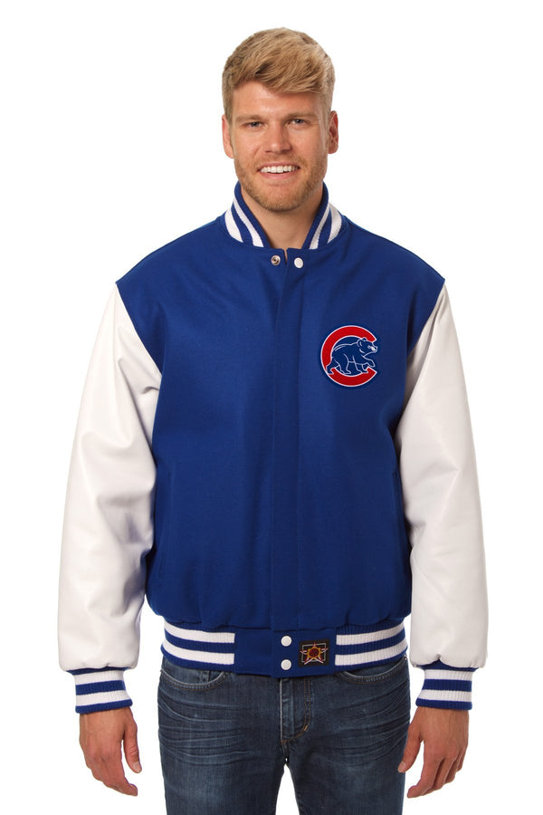 Men's New York NY Mets Blue Wool Jacket