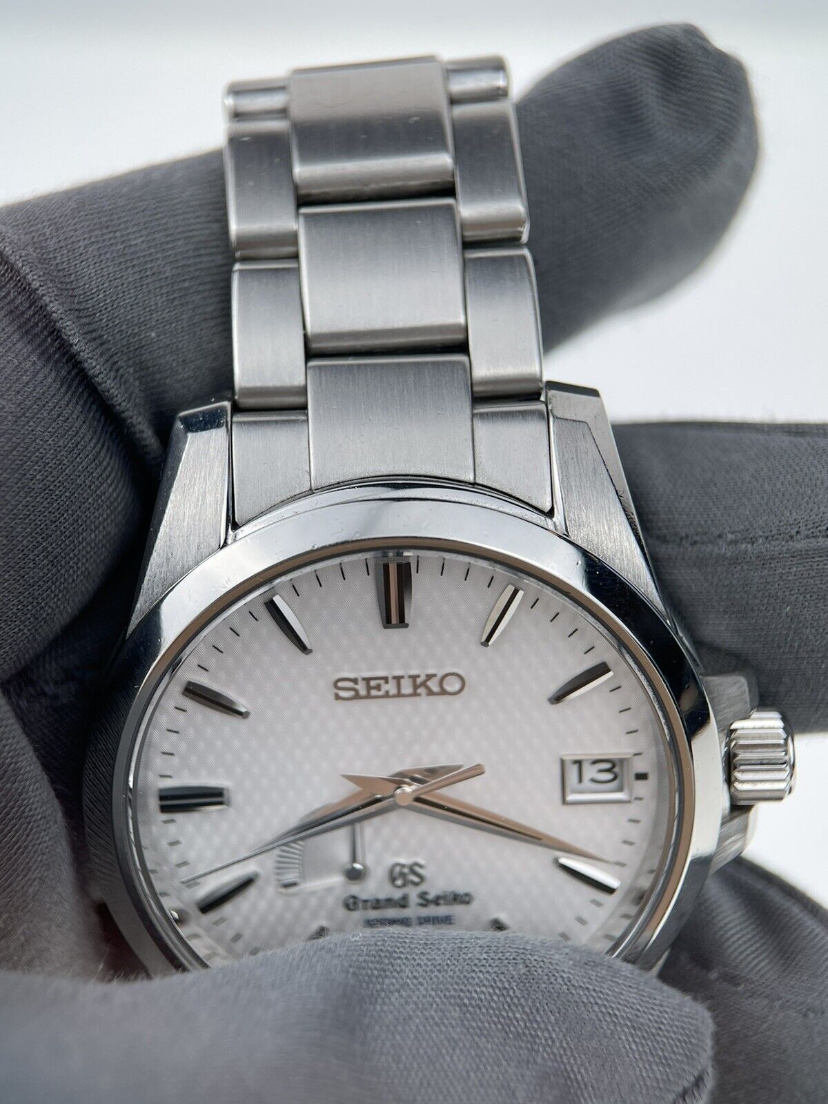 SEIKO Grand Seiko SBGA025 Power reserve Spring drive Men's Watch –  Birmingham Luxury Watches