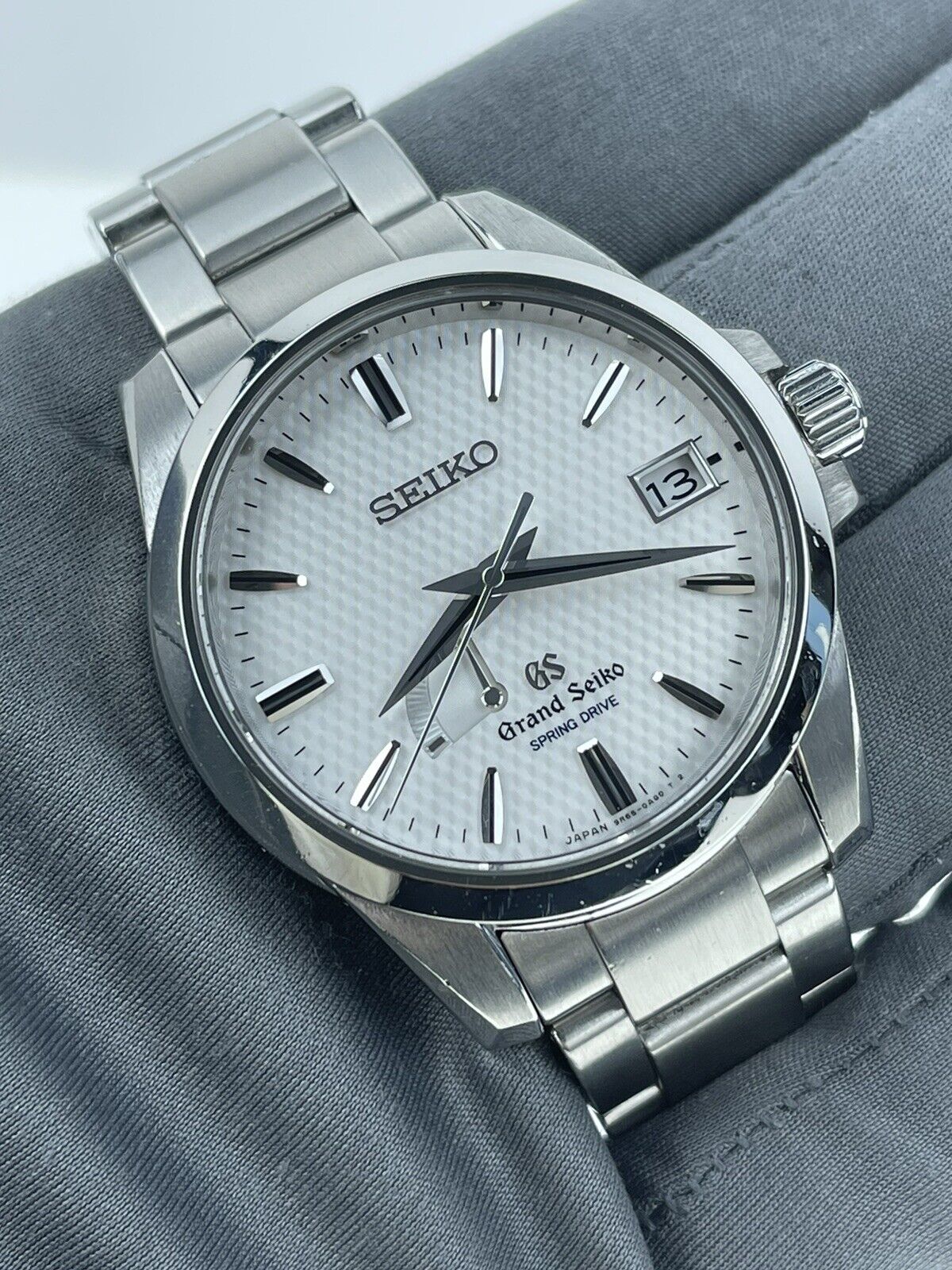 SEIKO Grand Seiko SBGA025 Power reserve Spring drive Men's Watch –  Birmingham Luxury Watches