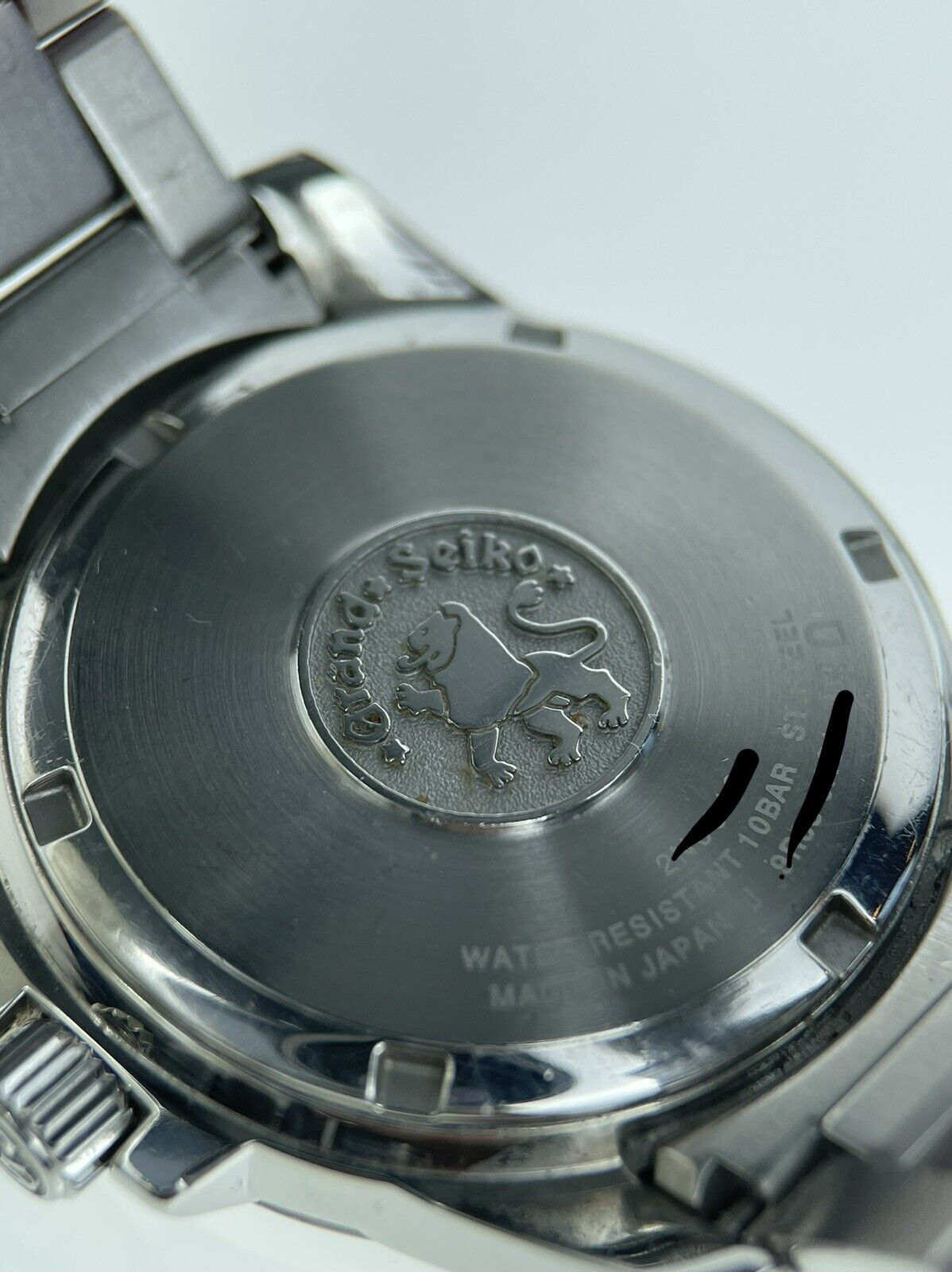 SEIKO Grand Seiko SBGA025 Power reserve Spring drive Men's Watch –  Birmingham Luxury Watches