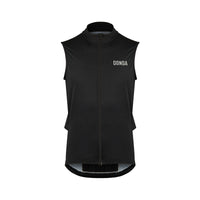 Keada DONDA Cycling Principal Gilet Black Premium Clothing | Price shown includes our exclusive discount code CB20 and used at Checkout.