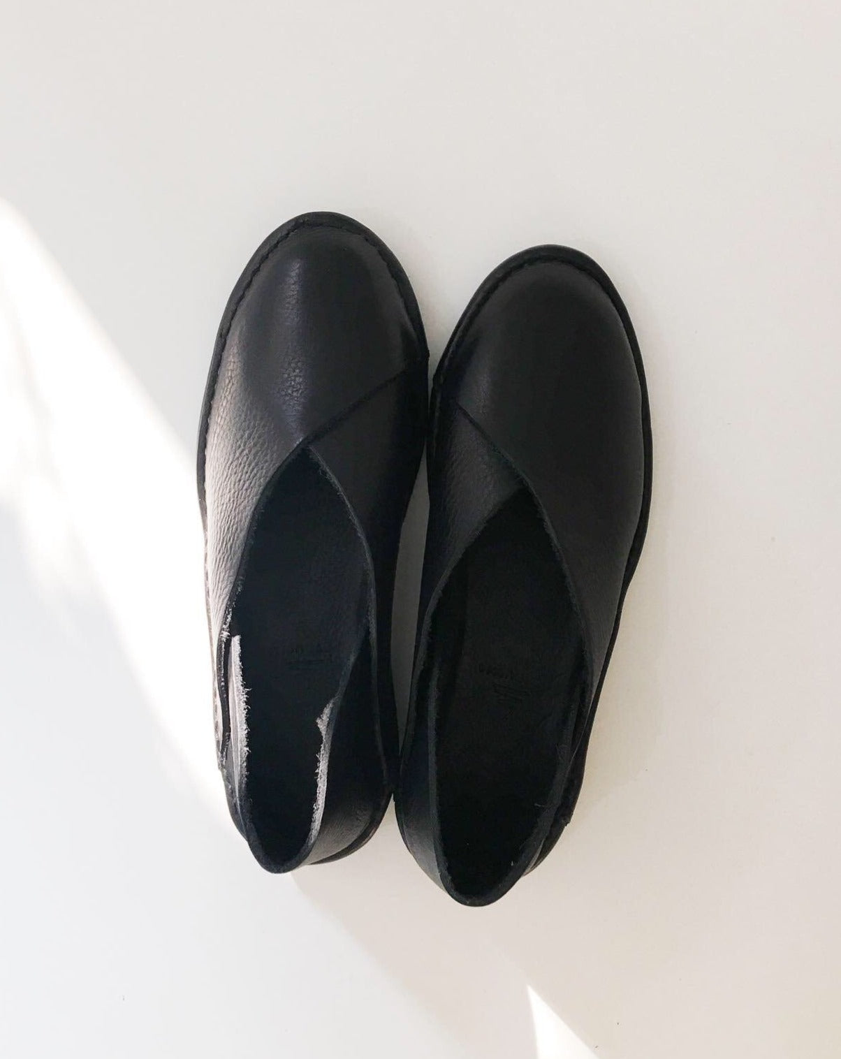 Patti Leather Shoes - Nero – abeautifulstore