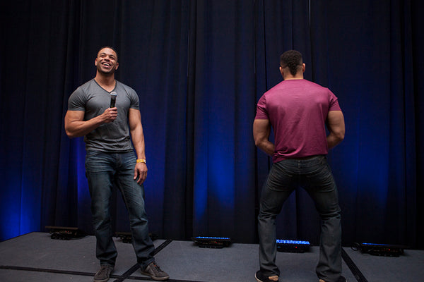 Hodgetwins Debut Stand-Up Comedy Show at the 2016 LA Fit Expo