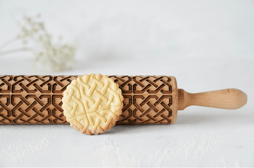 rolling pin with design