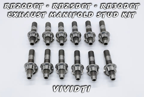 M10 - 1.5 Titanium Turbo to Manifold Stud Kit – VividTi