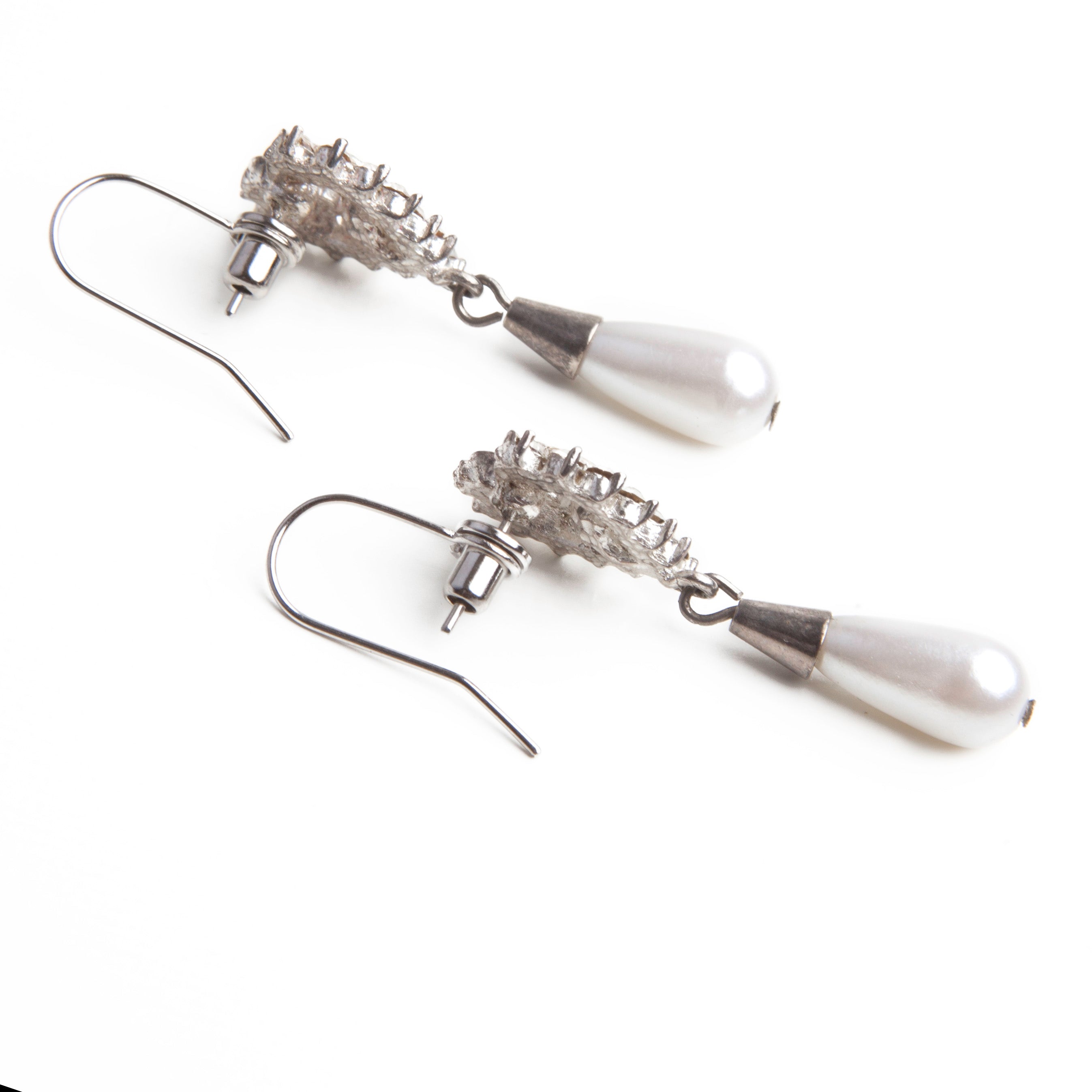 Silver Post to Wire Earring Converters