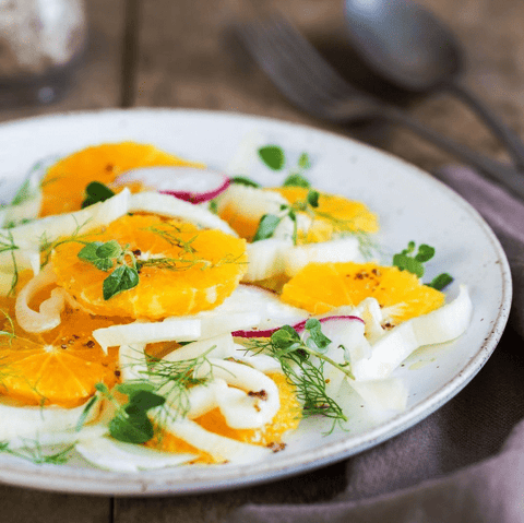 Orange-fenchel salat rezept